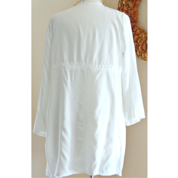 Caftan peasant style beach coverup ONE SIZE, NWOT - Picture 5 of 5